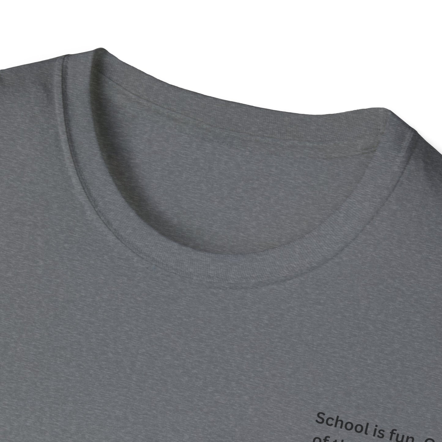 Fun School-Inspired Unisex T-Shirt, Minion School Shirt, Funny T-Shirt for Kids, Gift for Students, Back to School Tee