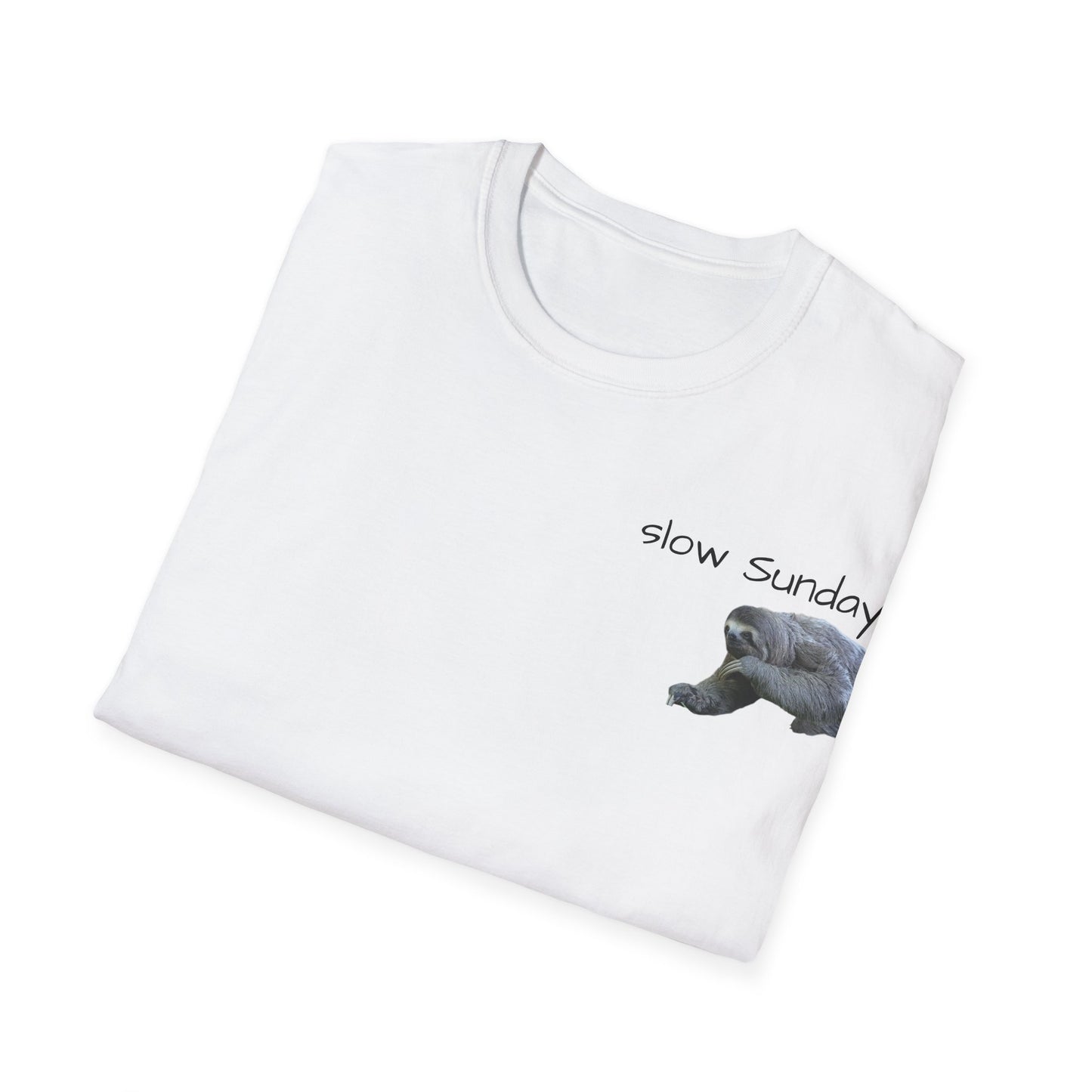 Unisex Softstyle T-Shirt with Fun Sunday Graphics - Relaxing Weekend Wear, Gift for Minion Fans, Sunday Mood Shirt, Cute Casual Tee