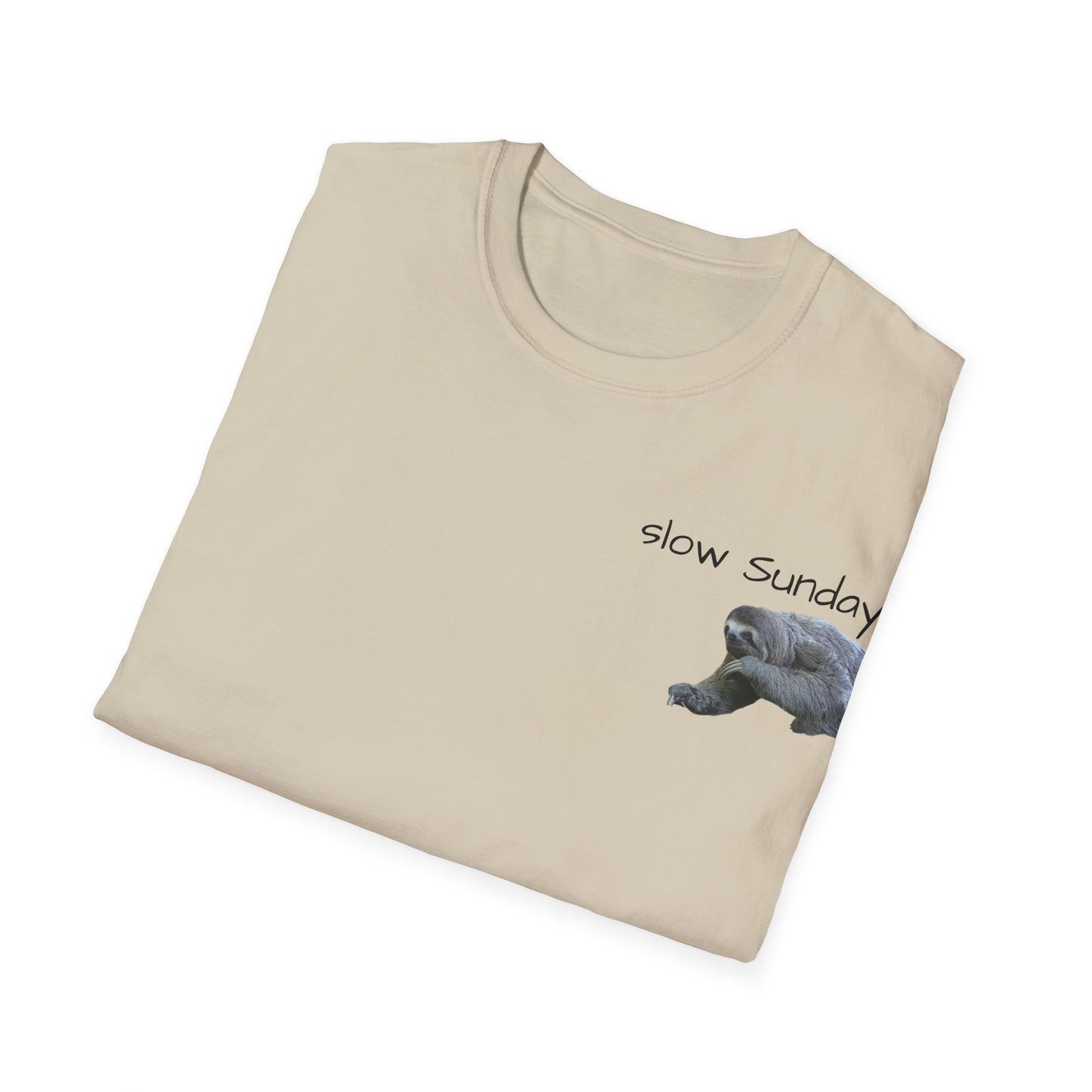 Unisex Softstyle T-Shirt with Fun Sunday Graphics - Relaxing Weekend Wear, Gift for Minion Fans, Sunday Mood Shirt, Cute Casual Tee