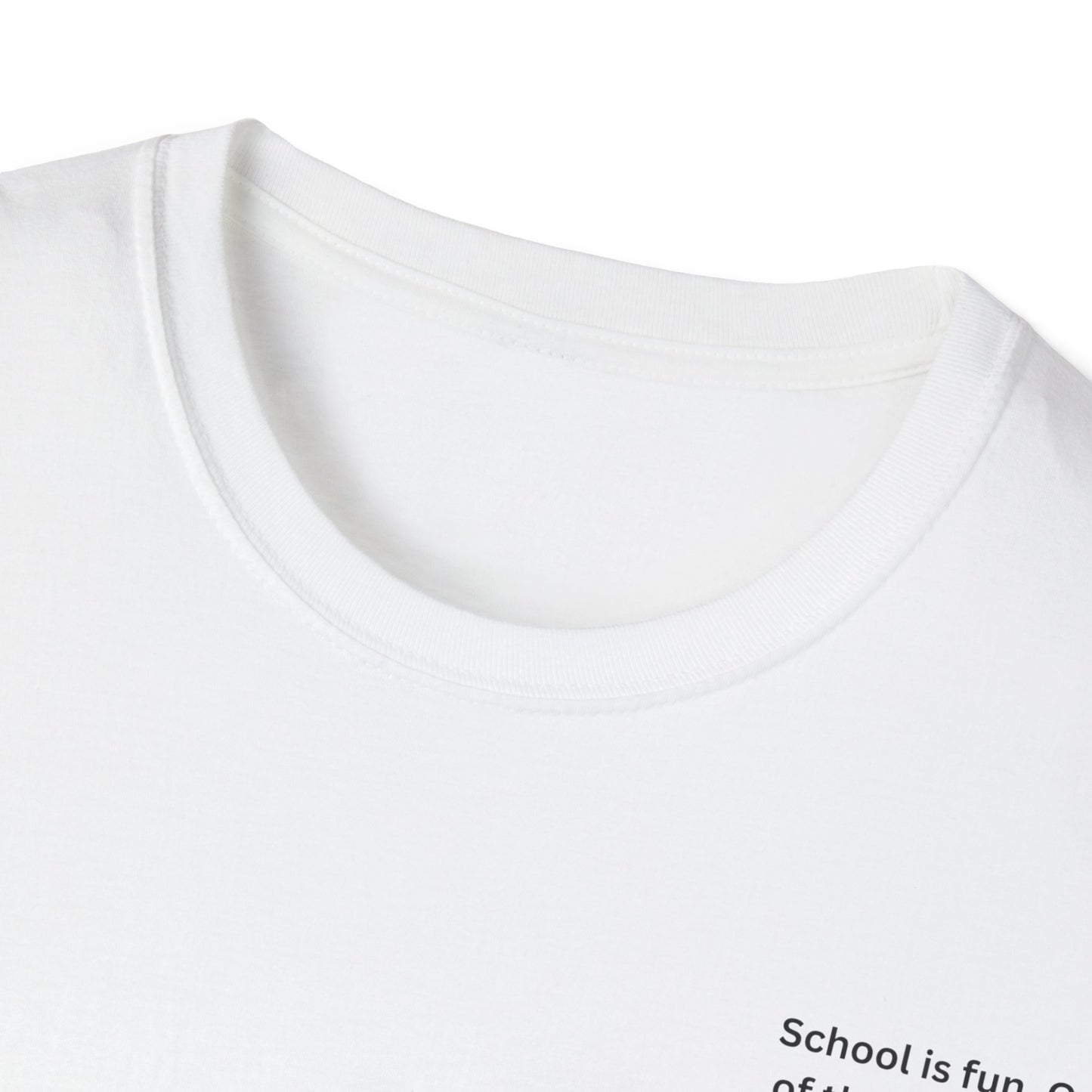 Fun School-Inspired Unisex T-Shirt, Minion School Shirt, Funny T-Shirt for Kids, Gift for Students, Back to School Tee