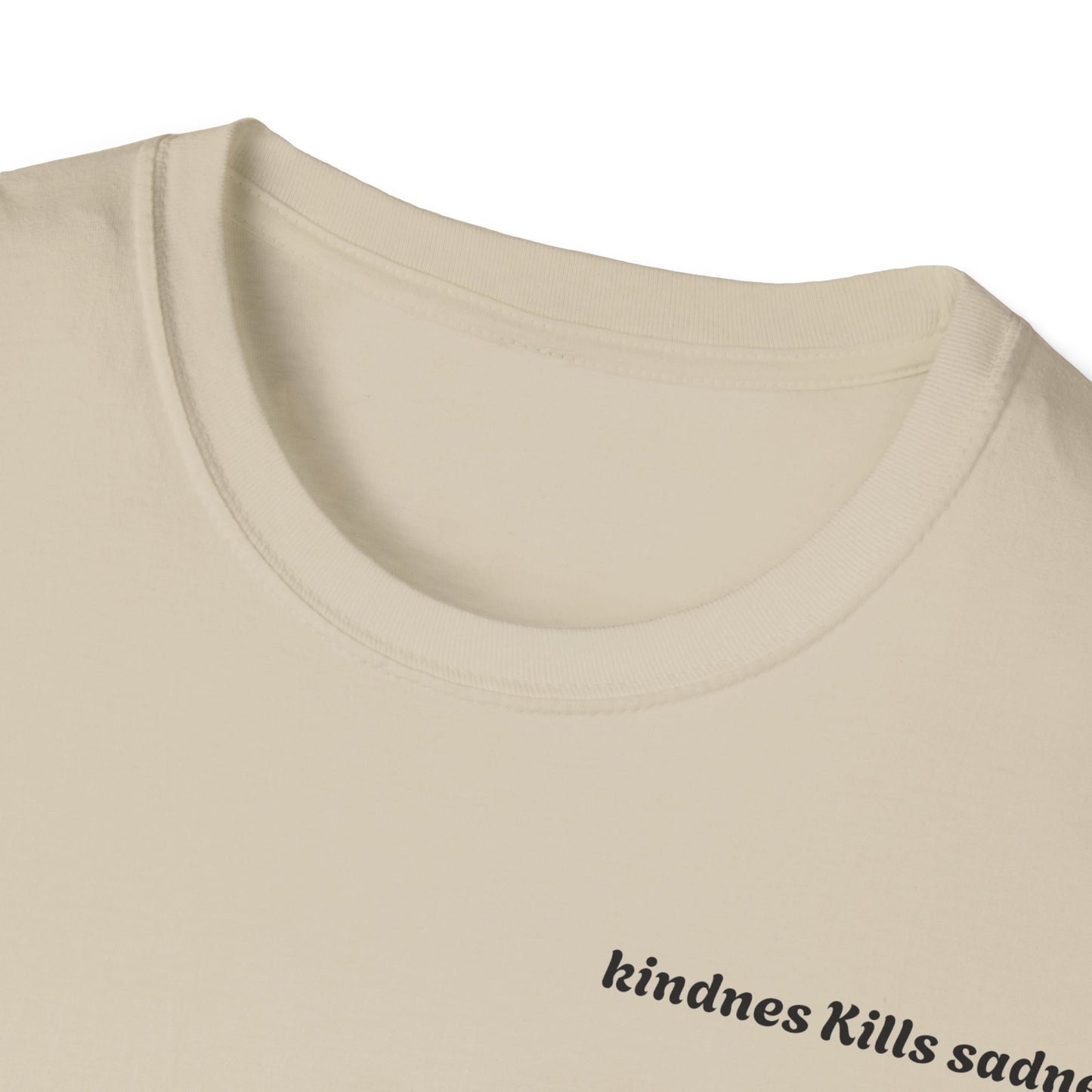 Unisex Kindness Kills Sadness T-Shirt, Motivational Tee, Funny Gift, Minion Graphic Tee, Everyday Wear, Casual Gift