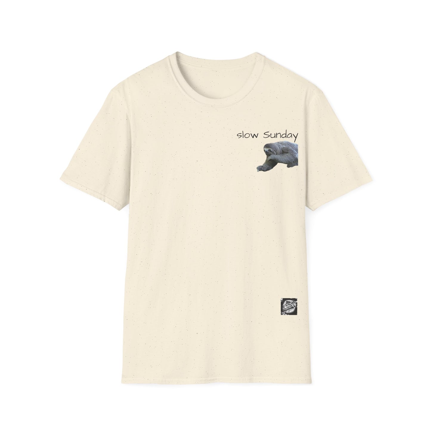 Unisex Softstyle T-Shirt with Fun Sunday Graphics - Relaxing Weekend Wear, Gift for Minion Fans, Sunday Mood Shirt, Cute Casual Tee