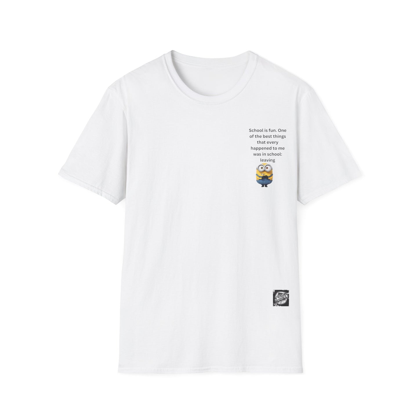 Fun School-Inspired Unisex T-Shirt, Minion School Shirt, Funny T-Shirt for Kids, Gift for Students, Back to School Tee
