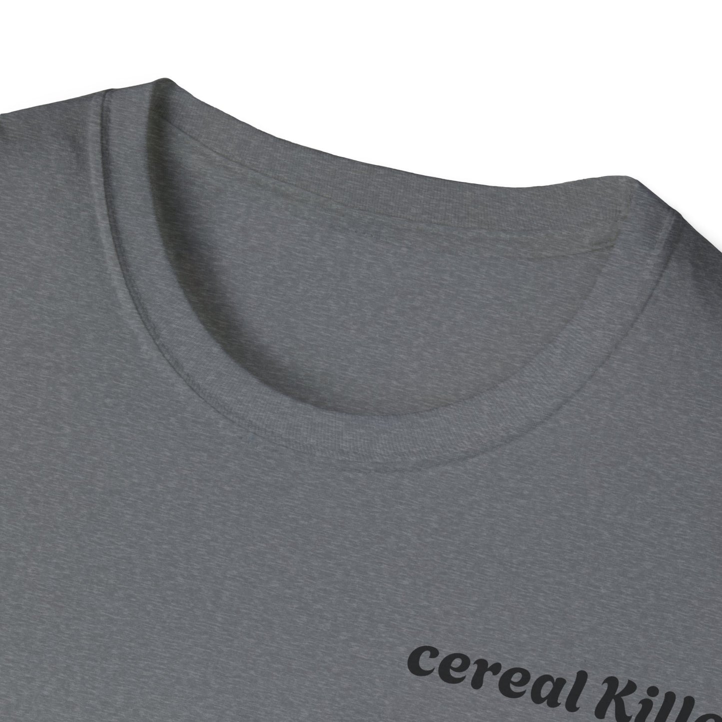 Funny Cereal Killer T-Shirt, Humorous Tee, Gift for Food Lovers, Quirky Apparel, Minion Design, Fun Everyday Wear