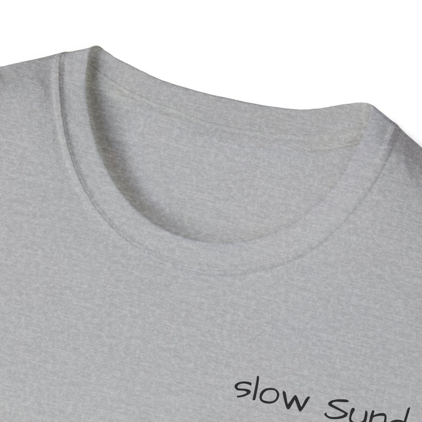 Unisex Softstyle T-Shirt with Fun Sunday Graphics - Relaxing Weekend Wear, Gift for Minion Fans, Sunday Mood Shirt, Cute Casual Tee